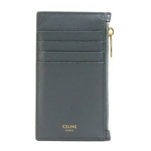 Celine Case Grey Leather - Picture 1 of 4
